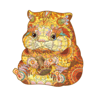 YouRPUZZLE 可愛倉鼠 拼圖 PU7171, 100片, 1盒