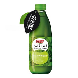 HomeBrown 紅布朗 台灣香檬原汁, 100%原汁無濃縮 300ml, 1瓶