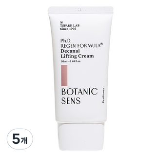 보타닉센스 데칸알 리프팅크림, 50ml, 5개