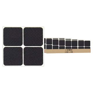 小麥購物 防滑桌腳保護墊 Y223 方形款 26g 4個, 10組