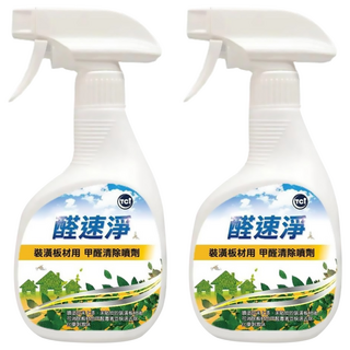 TCI 十田修繕 醛速淨 裝潢板材用 甲醛清除噴劑, 350ml, 2瓶