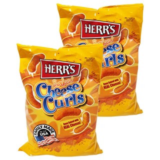 HERR'S 賀氏 烘培玉米條 香濃起司口味，烤焗，真起司, 170g, 2包