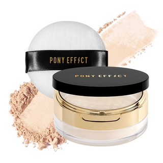 PONY EFFECT 絕對控油烘焙蜜粉 6.5g, Pink Beige, 1盒