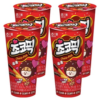 해태제과 초코픽, 45g, 4개