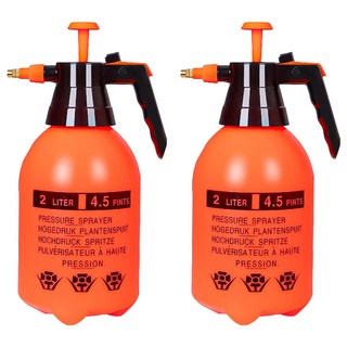 小麥購物 高壓式噴壺 C435 285g, 2個, 橘色