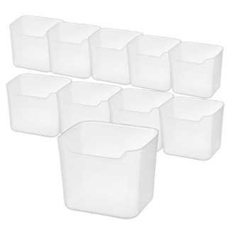 애니원픽 다용도 냉장고 욕실 정리함 트레이 수납함, 10개