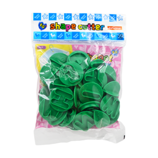 Donerland 黏土壓模模型-ABC字母, 字母造型壓模, 黏土工具, ABC 字母, 1包