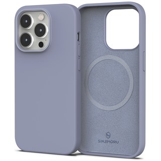 SINJIMORU Magsafe相容軟握把矽膠彩色手機殼