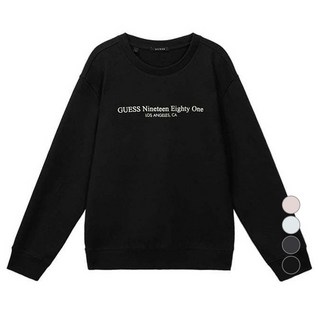 GUESS 男女通用款圓領大學T MO3K9443