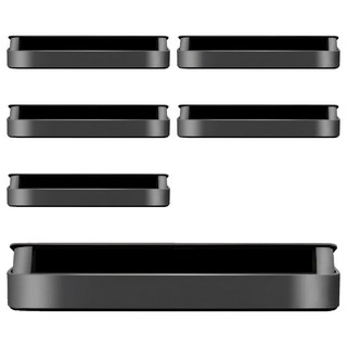 小麥購物 臨時停車牌 G006 35g, 酷炫黑, 6個