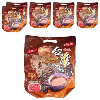 祥溢 古坑 三合一咖啡 台灣特產, 15g, 22包, 6袋