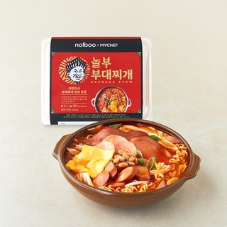 MYCHEF 놀부 부대찌개 밀키트 2인분, 582g, 1개