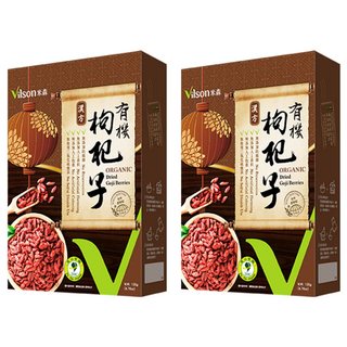 Vilson 米森 有機枸杞子, 135g, 2盒