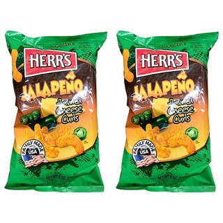HERR'S 賀氏 Jalapeno Poppers 墨西哥辣椒起司玉米條, 170g, 2包
