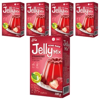 Bread Garden 草莓果凍粉, 100g, 5盒