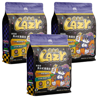 COUCH POTATO 沙發馬鈴薯 Lazy 懶蟲系列 全齡犬無穀糧 黑水虻蟲蛋白 0%無穀物成分 超低敏 腸道好消化 腸道保健 皮膚毛髮保健 全犬適用, 1kg, 3袋