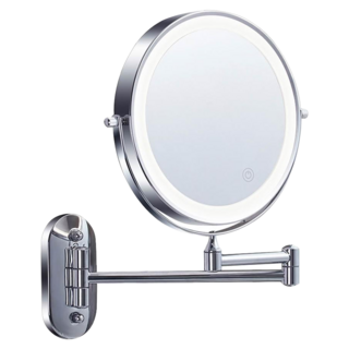 化妝鏡 5倍放大, 銀色