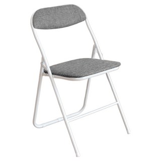 comet 布面摺疊椅 46 x 44 x 78~93cm, 灰色, 1個