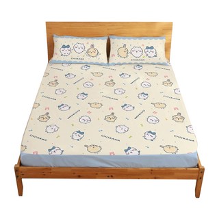 戀家小舖 磨毛卡通床包+枕套組