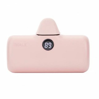 Iwalk Battery 口袋寶Pro閃充行動電源 - 第五代 數位顯示, DBL5000PC, 粉色
