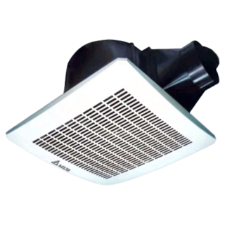 DELTA 台達 VFB25系列 DC直流節能換氣扇, 適用6~8坪, 兩段式風量控制, 濕度感測控制, 260 x 260 x 202mm, VFB25AXT