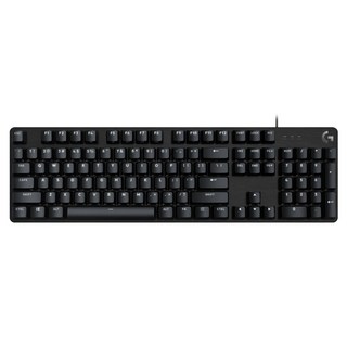 logitech G 羅技G G413 SE機械式遊戲鍵盤 耐用PBT鍵帽 LED背光 鋁質頂殼, Black, 茶軸
