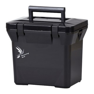 SHINWA 伸和 Humming Bird 保冷 保溫冰箱 日本製, 黑色, 7L