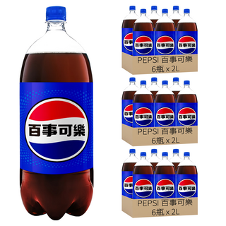 PEPSI 百事可樂, 2L, 18瓶