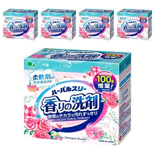 Mitsuei 酵素洗衣粉 玫瑰花香, 900g, 5盒