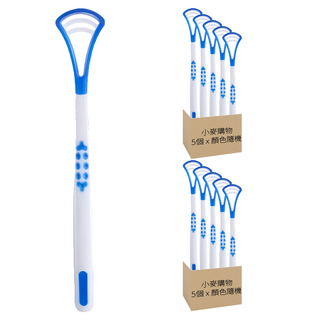 小麥購物 舌苔牙刷 Y116 升級款 顏色隨機, 18g, 10個