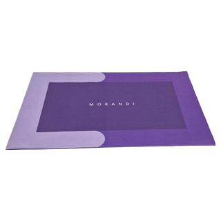 莫蘭迪 軟式硅藻土吸水地墊 長方形, 香芋紫, 60 x 40cm, 1個