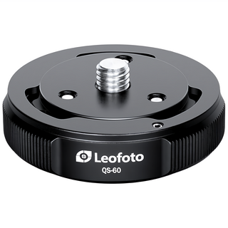 Leofoto 徠圖 通用型中軸快拆座 彩宣總代理, 1個, QS-60