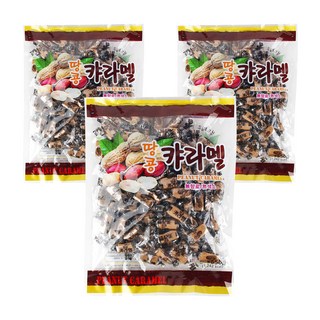 古早味香甜軟花生焦糖, 550g, 3袋