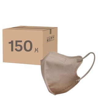 JUN 郡昱 兒童立體醫療口罩, 咖啡歐蕾, 30片, 5盒