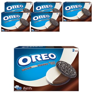 OREO 奧利奧 夾心餅乾 黑白巧克力口味, 331.2g, 6盒