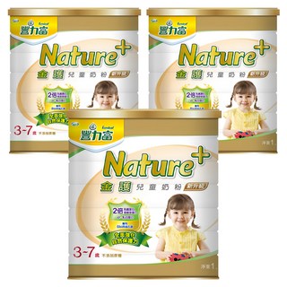 Fernleaf 豐力富 Nature+ 金護兒童奶粉 4號 3~7歲, 1.5kg, 3罐