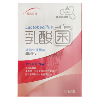 統欣生物科技 乳酸菌, 3g, 30包, 1盒