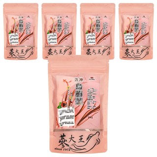 蔘大王 洛神烏梅茶包, 6g, 10包, 5袋