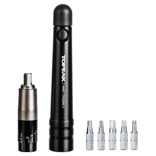 TOPEAK NANO TORQBAR X 迷你扭力扳手組 2-6Nm, 迷你扭力扳手, 1組