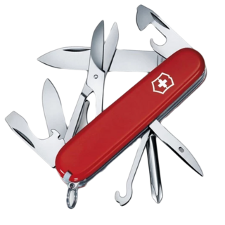 VICTORINOX 瑞士維氏 超級修補匠Super Tinker 91mm 14用瑞士刀 瑞士製造，多功能工具刀，日常維修與戶外探險必備, 1個