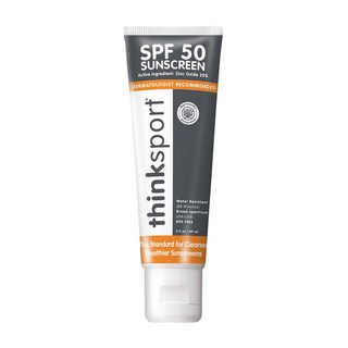 thinksport 新寶貝 防曬霜 運動款 SPF 50 氧化鋅 20%, 89ml, 1條