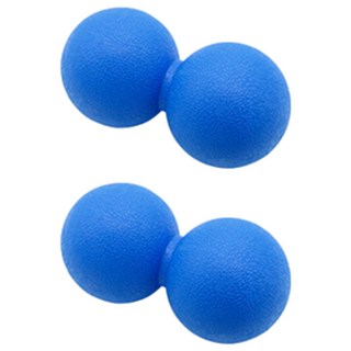 Herb Plus 指壓花生按摩球 藍色, 2個