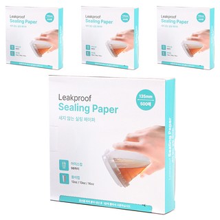 쿠킹플러스 실링페이퍼 500p, 4개