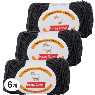 Yarna Happy Cotton 編織線 45g, 716, 6個