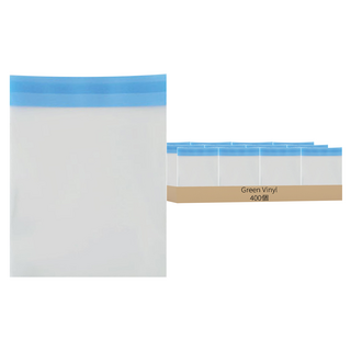 Green Vinyl 自黏式透明OPP袋, 400個裝