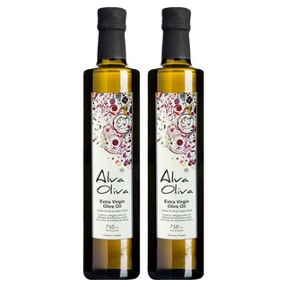 Alva Oliva 艾娃橄欖 特級冷壓初榨橄欖油 750ml，西班牙橄欖油世家，Picual品種，適合各種烹調方式, 2瓶