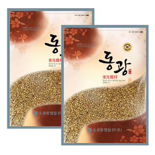 동광한방몰 볶은 메밀 차, 1kg, 2개
