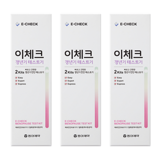 동아제약 이체크 갱년기 테스트기, 2개입, 3개