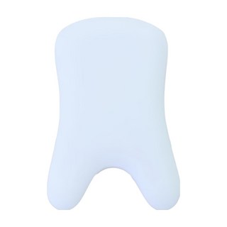 即室好物 高質感陶瓷製臉部刮痧板 冰涼舒適, 1個, 白色, 牙形, 8 x 5.5cm