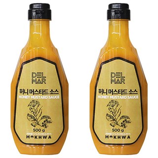 DELICIOUS MARKET 蜂蜜芥末醬, 500g, 2個